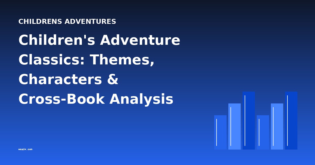 Children's Adventure Classics: Themes, Characters & Cross-Book Analysis