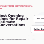 Best Opening Lines for Repair Estimate Conversations
