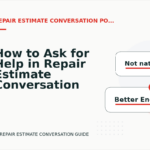 How to Ask for Help in Repair Estimate Conversation English
