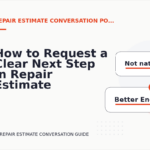 How to Request a Clear Next Step in Repair Estimate Conversation English