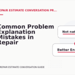 Common Problem Explanation Mistakes in Repair Estimate Conversation English