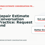 Repair Estimate Conversation Practice: Request and Reply Examples