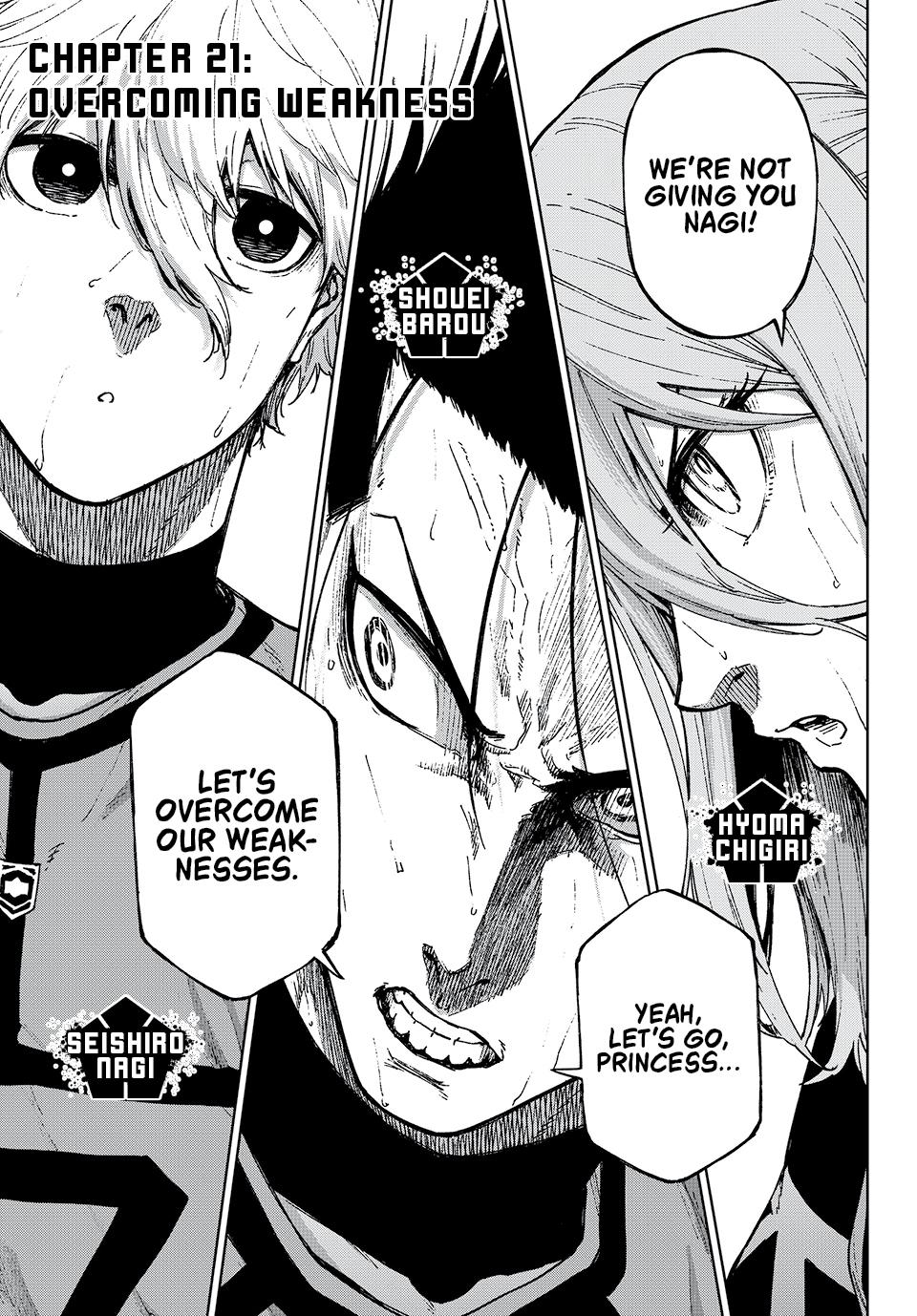 Blue Lock Chapter 21 Page 1