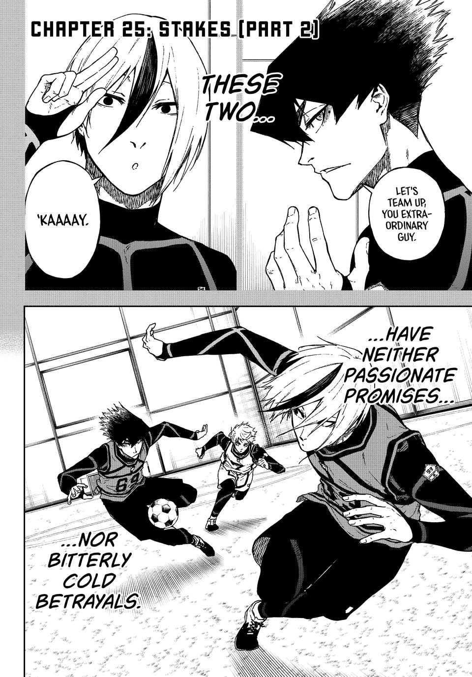 Blue Lock Chapter 25.2 Page 1