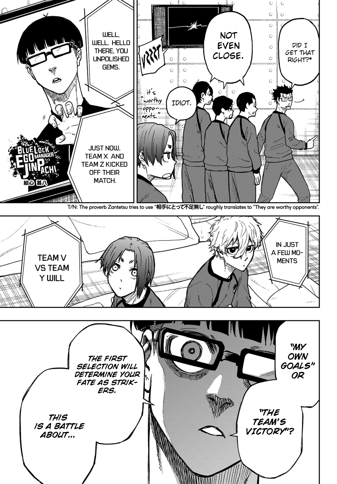 Blue Lock Chapter 5 Page 8